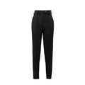 Prada Black Virgin Wool Casual Pants