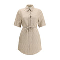 Fendi Beige Cotton Casual Dress