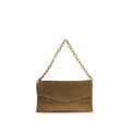 Gucci Beige Suede Leather Handbag
