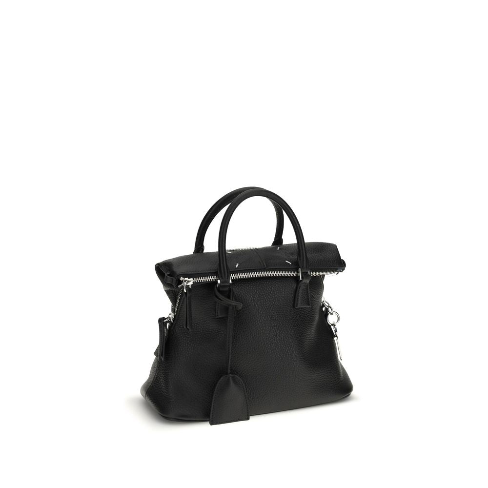 Margiela Black Calf Leather Bos Taurus Handbag