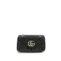 Gucci Black Calf Leather Bos Taurus Shoulder Bag