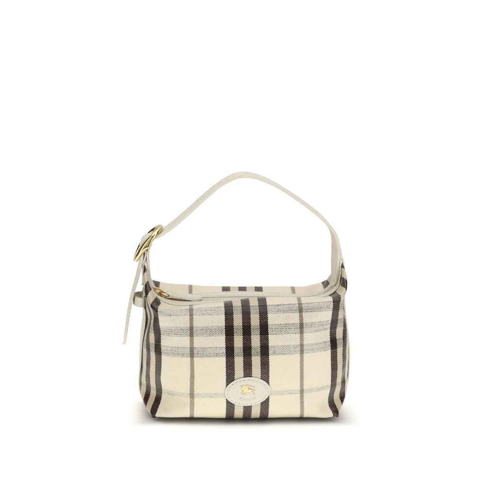 Burberry Beige Cotton Shoulder Bag