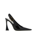 Saint Laurent Black Calfskin High Heel Pumps