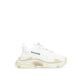 Balenciaga White Calfskin Chunky Sneakers