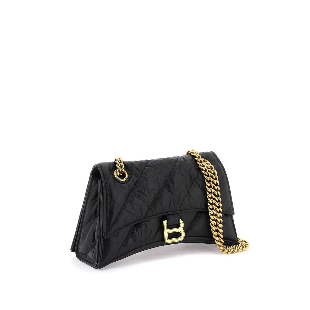Balenciaga Black Calfskin Shoulder Bag