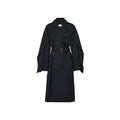 Burberry Black Polyester Coat