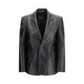 Balenciaga Black Leather Jacket