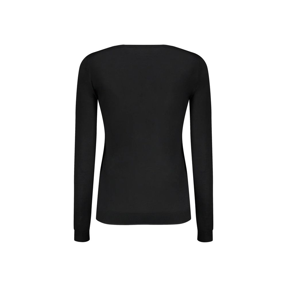 Valentino Black Virgin Wool Cashmere Sweater