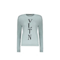 Valentino Blue Angora Sweatshirt