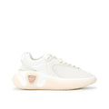 Balmain White Fabric Athletic Sneakers