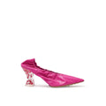 Bottega Veneta Fuchsia Leather Slippers