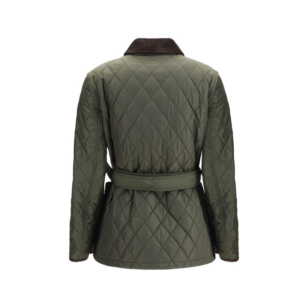 Burberry Bicolor Polyamide Coat