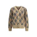 Burberry Brown Wool Cardigan