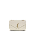 Saint Laurent Beige Lamb Ovis Aries Aries Shoulder Bag