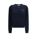 Miu Miu Blue Cashmere Sweatshirt