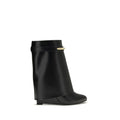 Givenchy Black Calf Leather Bos Taurus Ankle Boots