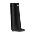 Givenchy Black Calf Leather Bos Taurus Boots