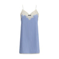 Miu Miu Blue Cotton Casual Dress
