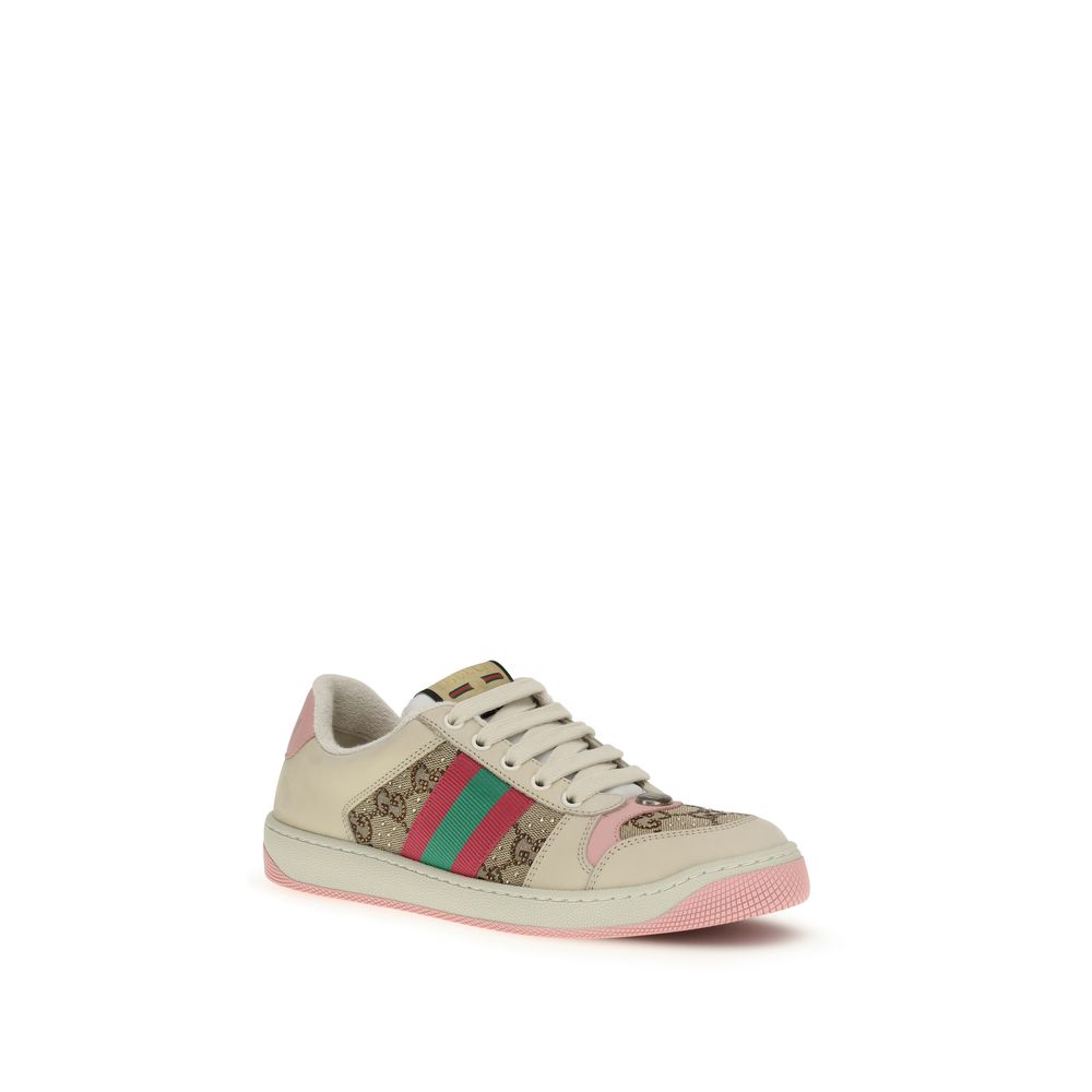 Gucci Multicolor Cotton Chunky Sneakers