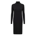 Bottega Veneta Black Wool Long Dress