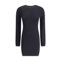 Balmain Black Viscose Casual Dress