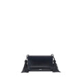 Jil Sander Black Calf Leather Bos Taurus Shoulder Bag