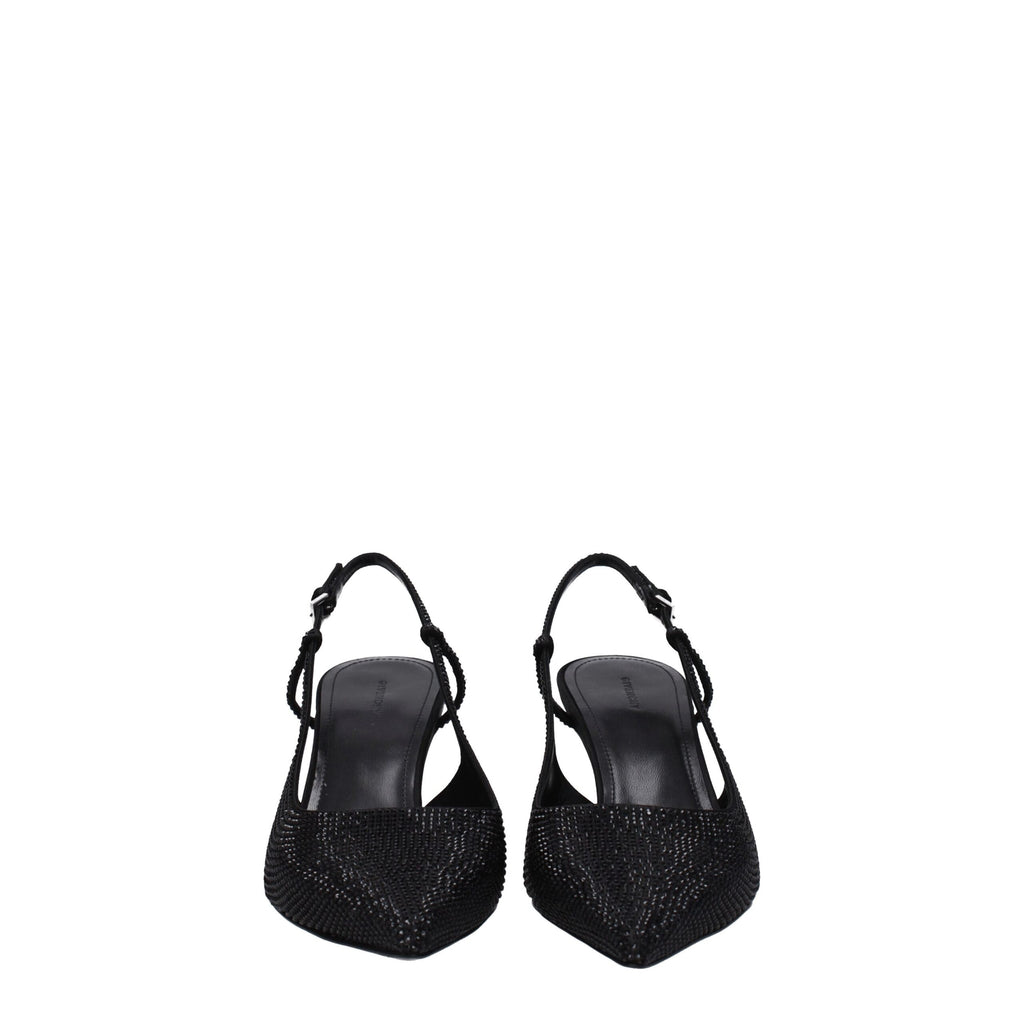 Givenchy Black Fabric High Heel Pumps