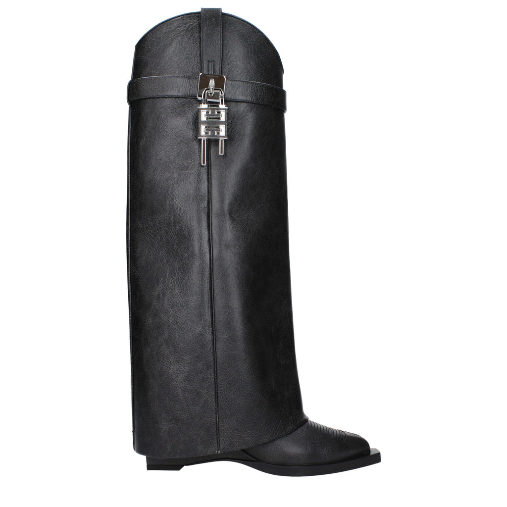 Givenchy Black Leather Boots