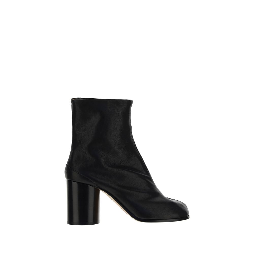 Margiela Black Lamb Ovis Aries Aries Ankle Boots