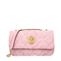Versace Pink Fabric Shoulder Bag