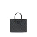 Versace Black Cotton Handbag
