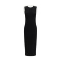 Balmain Black Viscose Casual Dress