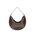 Jacquemus Brown Calf Leather Bos Taurus Shoulder Bag