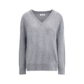 Jil Sander Gray Wool Sweatshirt