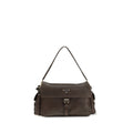 Prada Brown Recycled Polyamide Shoulder Bag