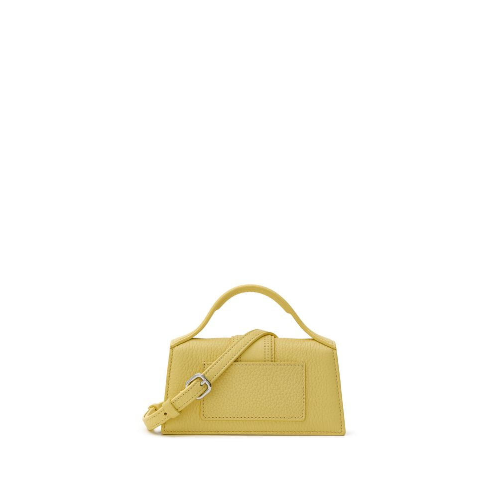 Jacquemus Yellow Leather Handbag