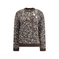 Prada Brown Fleece Wool Sweatshirt